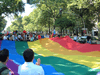 Parada do Orgulho: A Bandeira do Arco Iris na Avenida da Liberdade