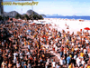200'000 persons filled up Copacabana beach in Rio de Janeiro in an unforgetable gay parade.