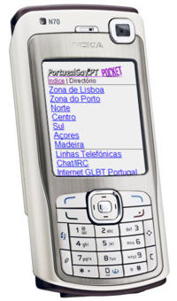 Nokia N70 - site verso Pocket!