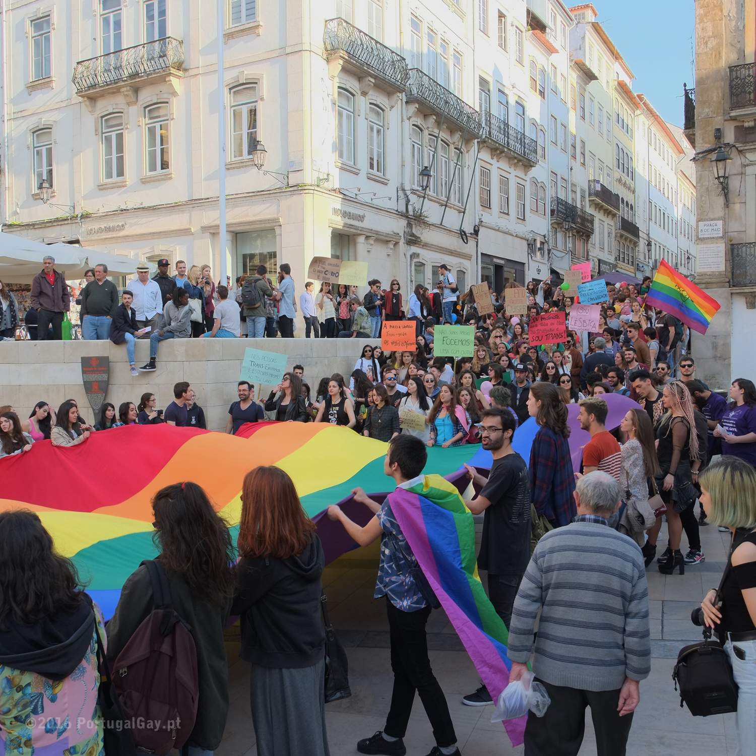 PORTUGAL: Coimbra Marcha Contra Homofobia e Transfobia