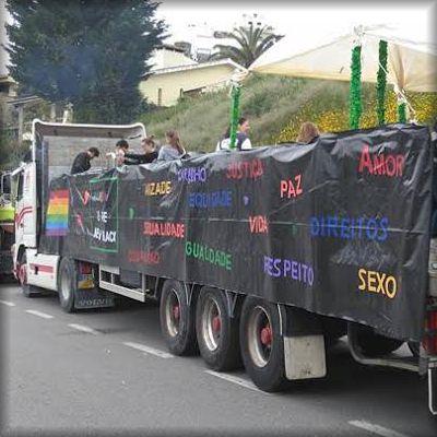 PORTUGAL: Queima das Fitas em Vila Real com camião pela Igualdade LGBT