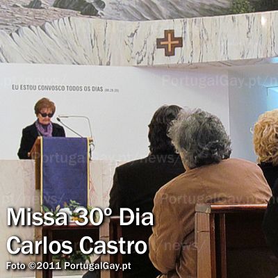 PORTUGAL: Missa do trigésimo dia em memória de Carlos Castro