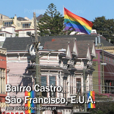 EUA: Polémica cresce sobre quem controla a Bandeira Arco-Íris de Castro, SF