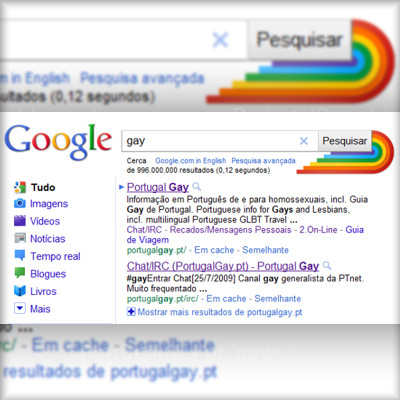 INTERNET: Motor de pesquisa Google assinala Orgulho LGBT