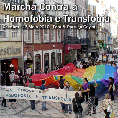 PORTUGAL: Marcha em Coimbra marca Dia Internacional Contra a Homofobia e Transfobia