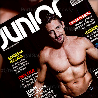 BRASIL: Revista Júnior nas bancas hoje com Tuca Andrada na capa