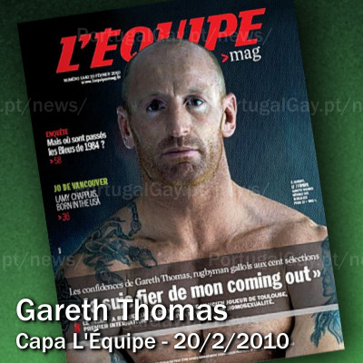 FRANÇA: Revista desportiva com capa jogador gay de rugby