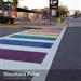 EUA: Orlando com passadeira arco-íris junto à antiga discoteca Pulse