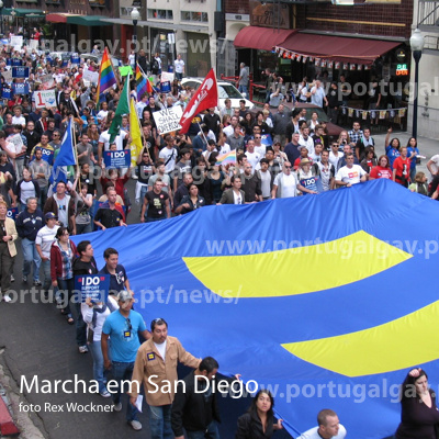 EUA: Marcha em San Diego a favor de igualdade no casamento