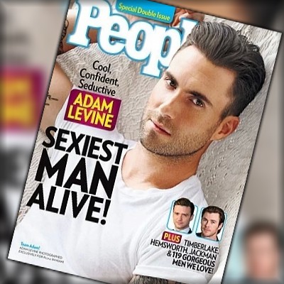 MÚSICA: Adam Levine eleito o mais sexy